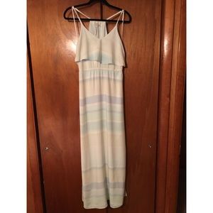 Lauren Conrad Striped Maxi Dress